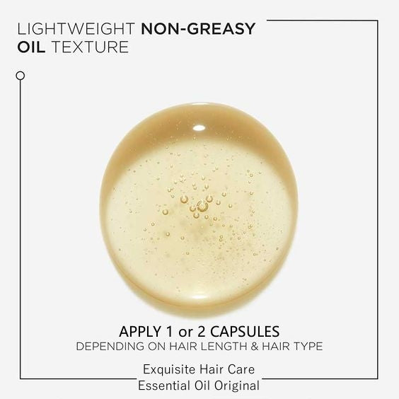 ELMOOSA Caviar Hair Oil Capsules – Daily Hair Vitamins with Camellia & Essential Oils