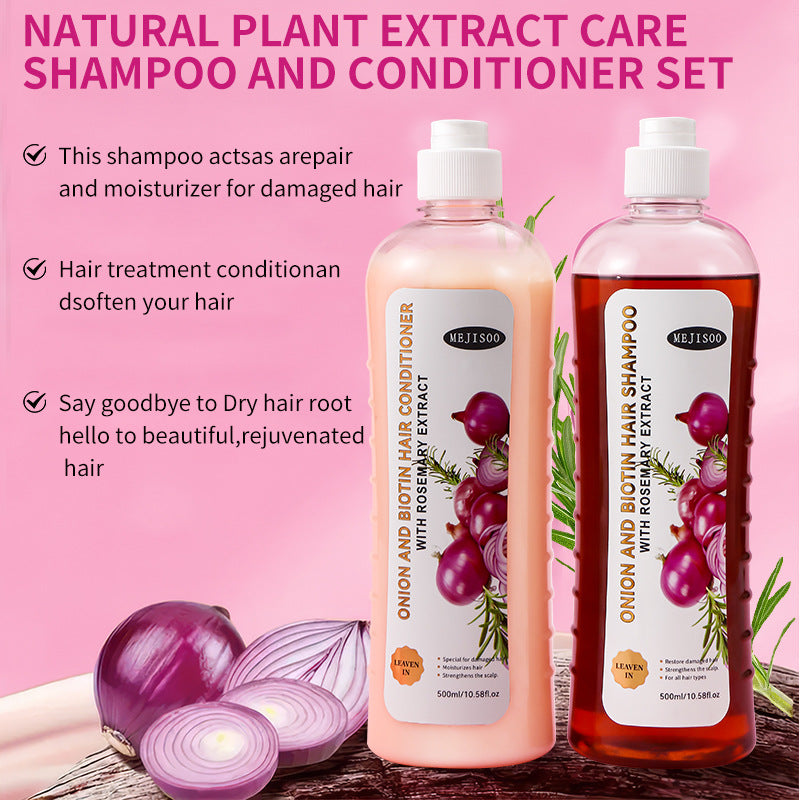 Onion Biotin Rosemary Shampoo & Conditioner
