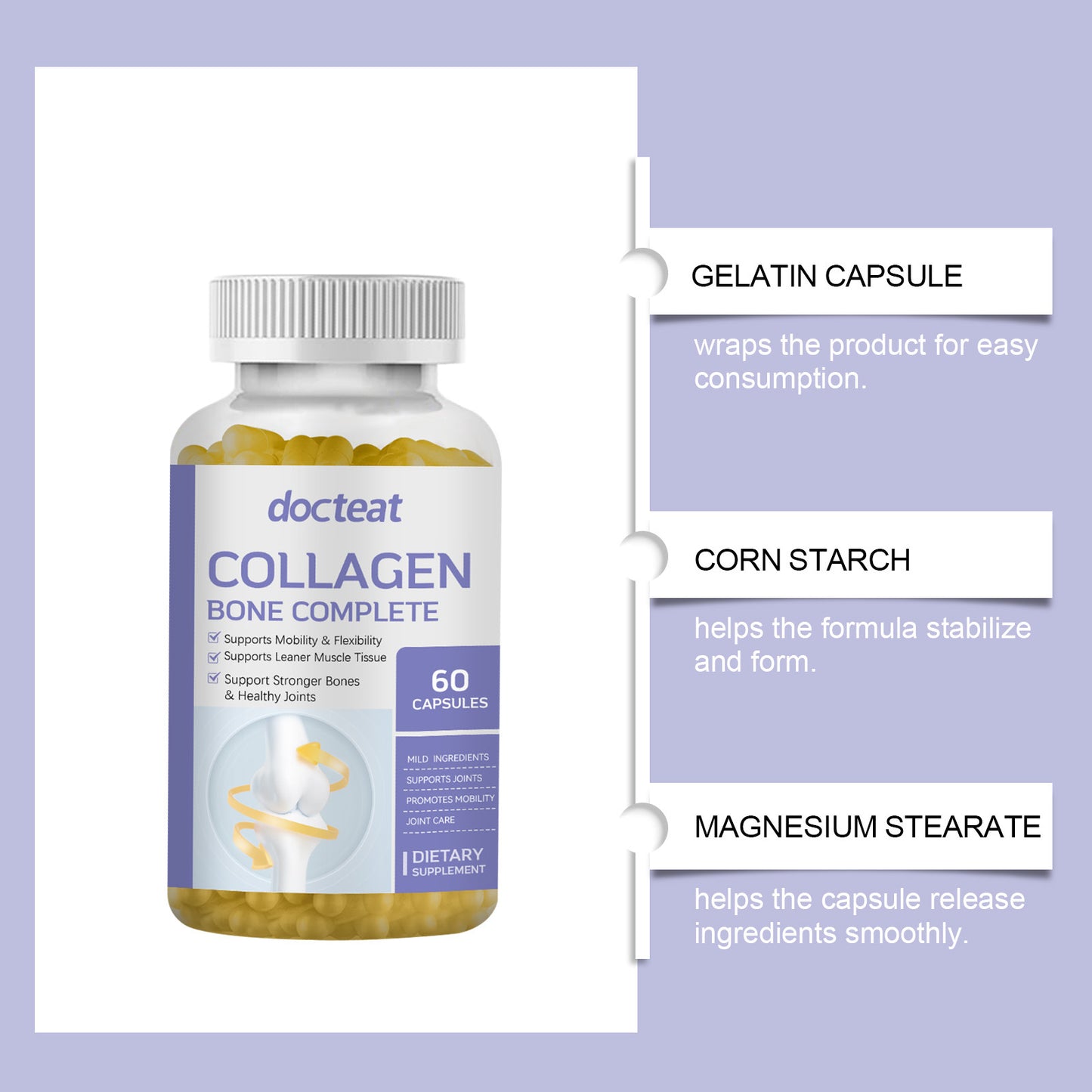 Collagen Capsules Are Rich In Multivitamin