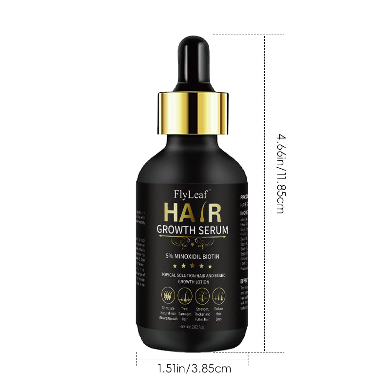 Hair Growth Serum – Biotin, Minoxidil & Ginger