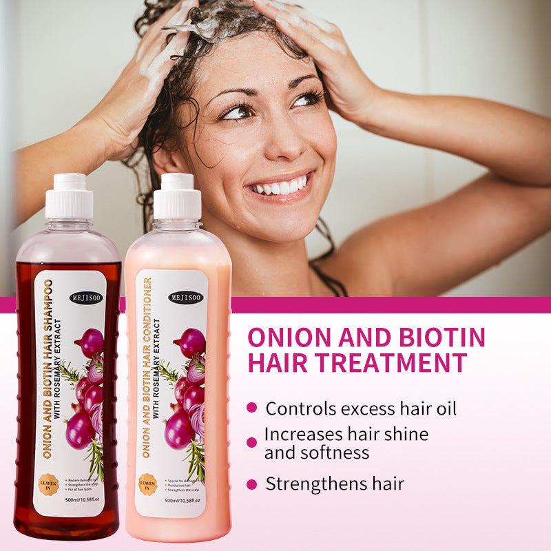 Onion Biotin Rosemary Shampoo & Conditioner